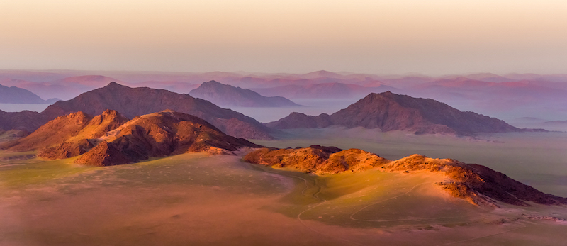PSSA Silver Medal - Scapes - Colour - Green Namib at Dusk - Dixon Norval - Tafelberg Fotografieklub