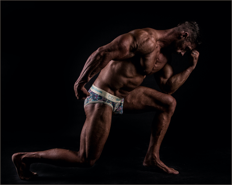 CCC Bronze Medal - Open Colour - Strong Bodybuilder - Adele du Rand - Centurion Camera Club