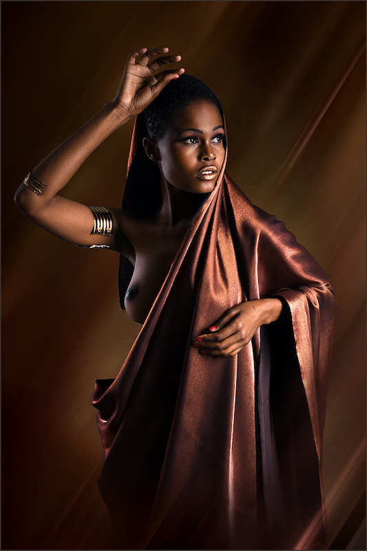 Kosmos Silver Medal - Open Colour - Portrait of an African girl - Laetitia Kenny - Boksburg Camera Club