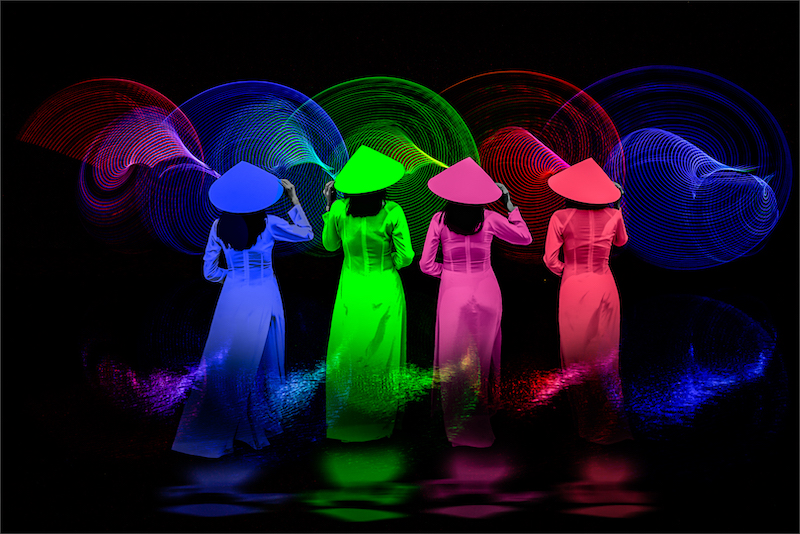 PSSA Silver Medal - Visual Art Colour - The 4 ladies - Anton La Grange - Indep