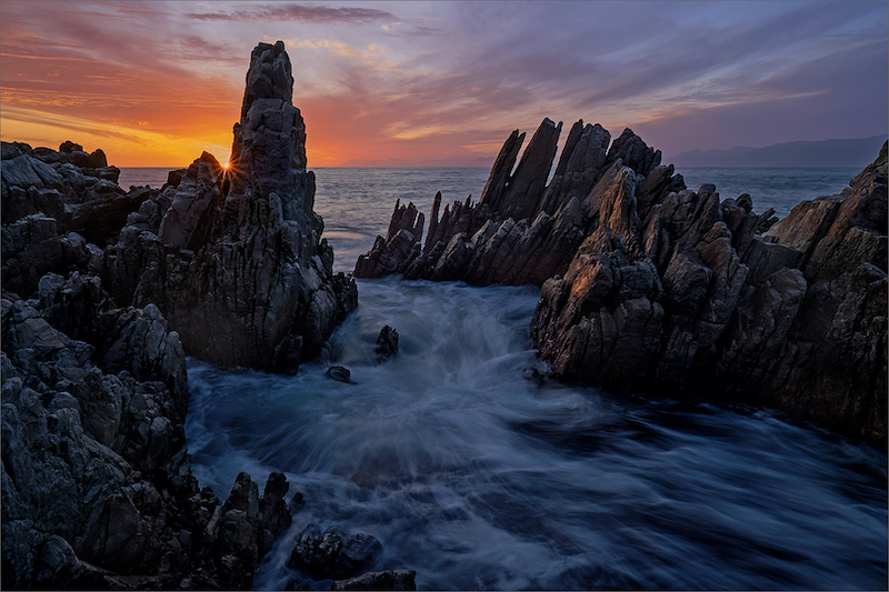 PSSA Silver Medal - Landscapes Colour- De Kelders Sunset.jpg - Ana Kaplan - Sandton Photographic Society