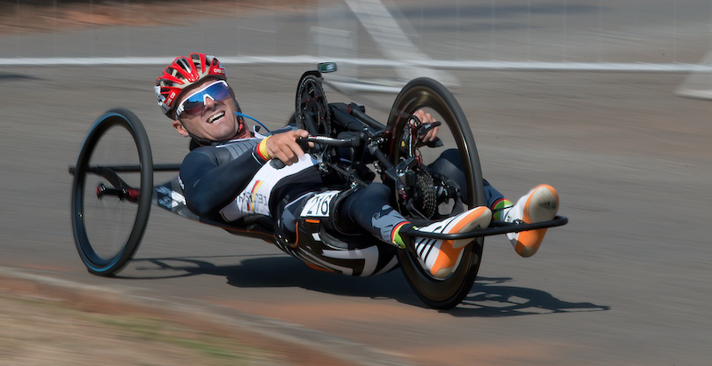 SAVAS Gold Medal - Sport Colour - International Paracyclist.jpg - Leon Heyes - Amber Camera Club