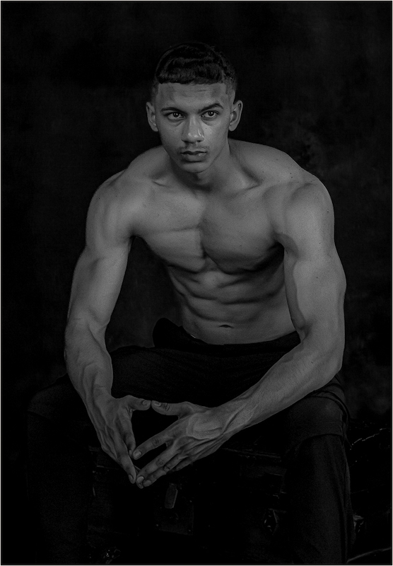 SPC Bronze Medal-Human Portraits Mono-Kelly Clarke-Springs Photography Club-Ripped