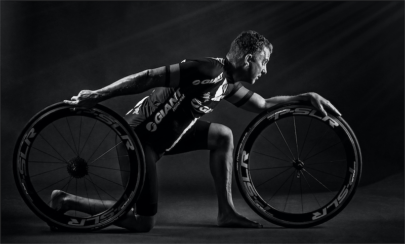 TAFKLUB Silver Medal - Monochrome Open - Human Bicycler - Shirley Gillitt  - Westville Camera Club