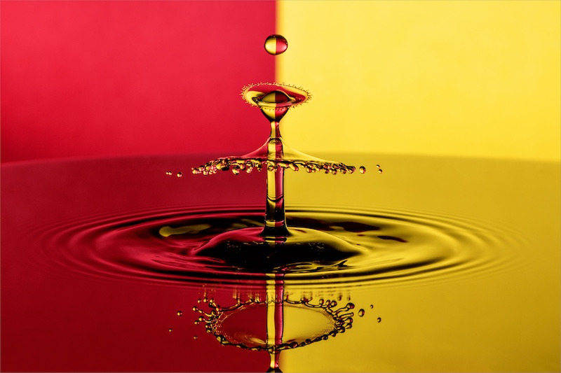 Cynthia Uren Collision of water