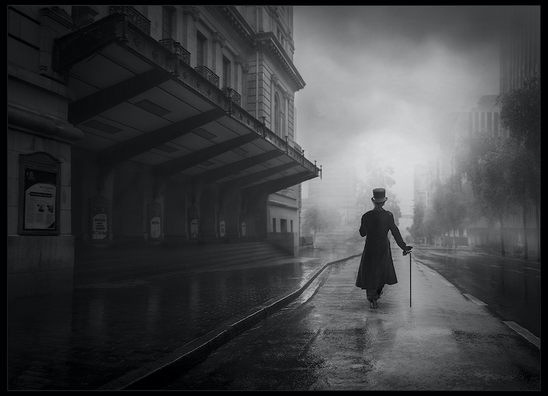 Martin Barber-Walking in the Rain-Southern Suburbs Camera Club