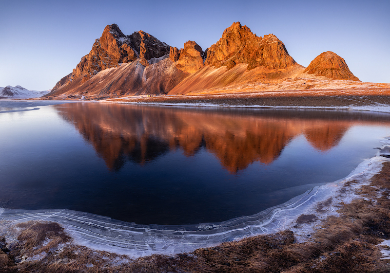 Cape Town Photographic Society - Kim Stevens - Last light on Estrahorn