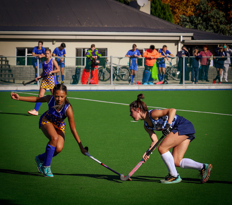 Jani van der Merwe - Schools - Charlie Hofmeyr HS - Dancing on the hockey field