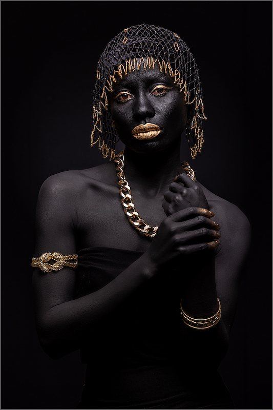 Sandton Photographic Society - Stephen Kangisser - Portrait of Angel Painted