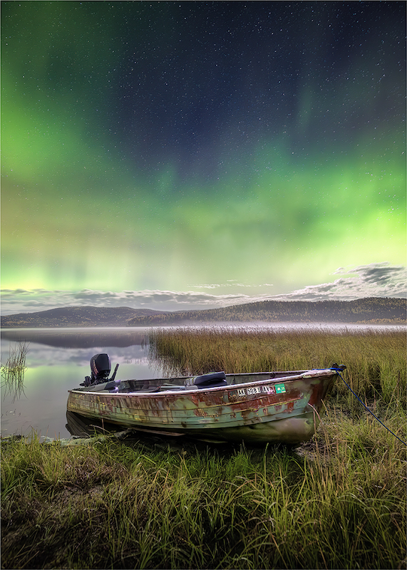 Craig Morgan - Randburg Foto Klub-Randburg Photo Club - Boat Under the Green Sky