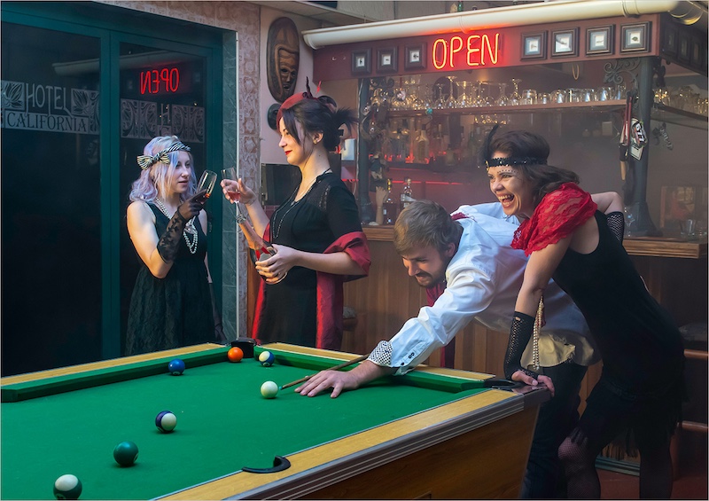 Evelyn Gibson - Cape Town Photographic Society - In the Gatsby Den