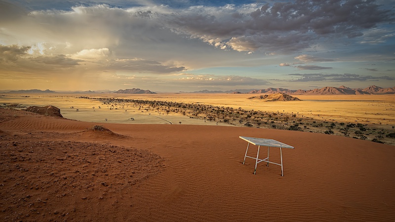 Cape Town Photographic Society - Tony Edmunds - Namib dunes and table