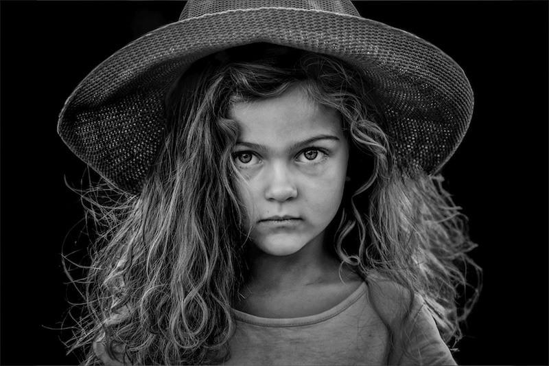 EC-PSSA Silver-Monochrome Prints-A Moody girl-Phillip de Lange-Tafelberg