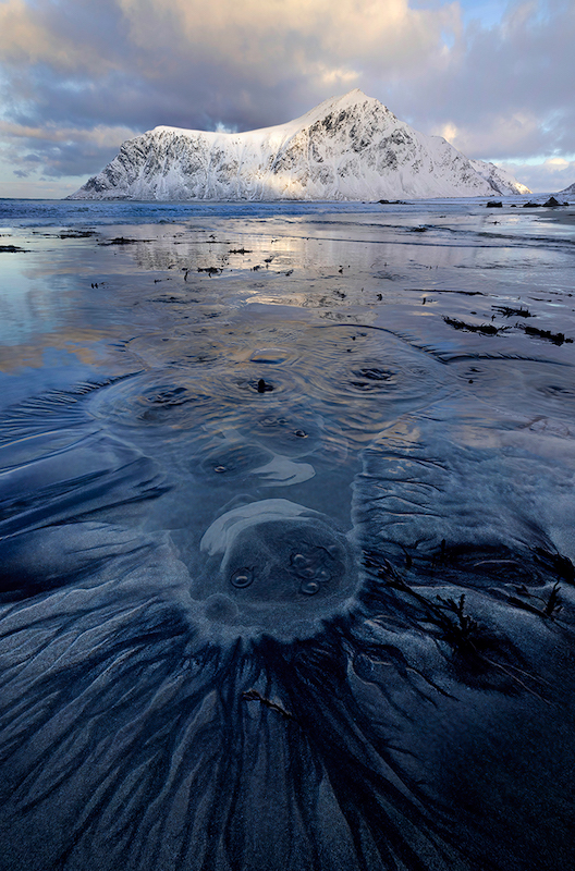 Club Medal - Scapes Colour - Sand patterns and reflections - Derek De Beer - Krugersdorp Camera Club