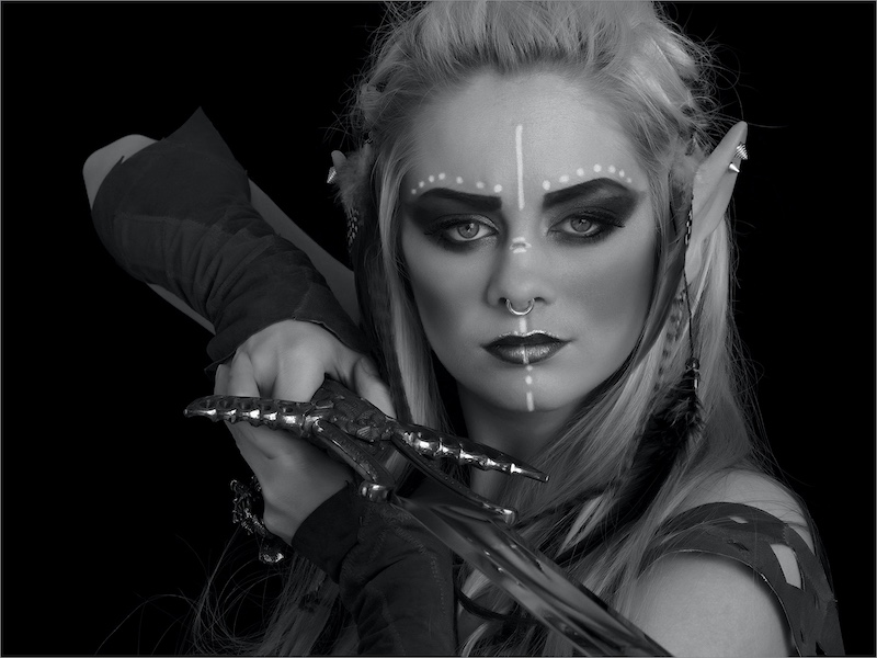 Kroonstad Fotoklub Bronze - Human Portraits - Blade Dancer - Corine Ross - Krugersdorp Camera Club