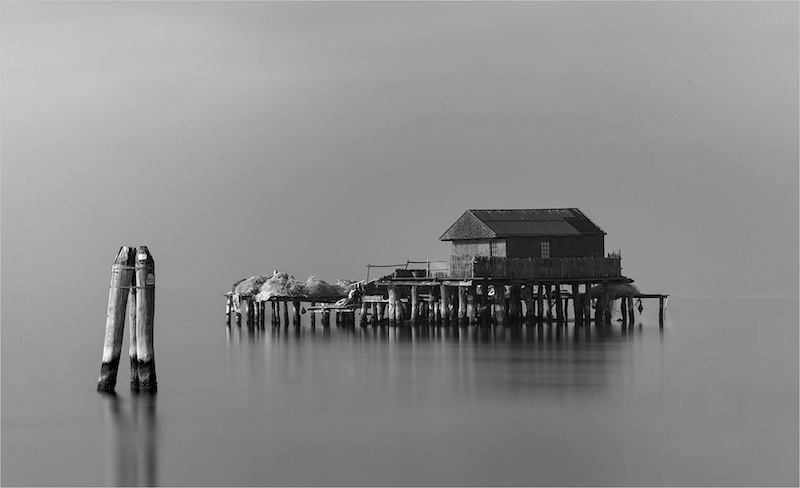 PSSA Bronze - Scapes - Fishermans Hut out at Sea - Rodney Cory - Springs Photographic Club
