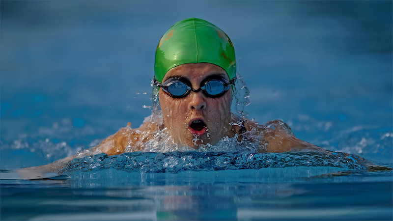 PSSA Bronze Meal - Sport - Dogters 50m Borsslag - Frikkie Hitge - Rustenburg Photographic Society