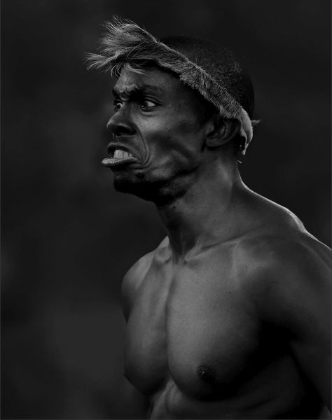 PSSA Silver medal winner - Open Monochrome - Zulu Warrior - Johan Orton - AFO Photography Club
