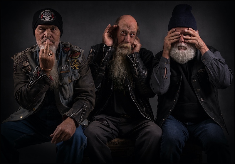 PSSA Silver Medal-People-Hear no evil see no evil -oh dear-Natasha Bird