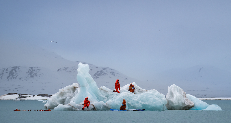 PSSA SILVER MEDAL - Tradional Photo - Colour - extreme adventures in the arctic - Kathy Kay - Hibiscus Coast Photographic Society