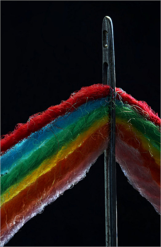 WPS BRONZE MEDAL - Open Colour - Threaded Rainbow - Thomas Bothe - Witzenberg Photographic Society