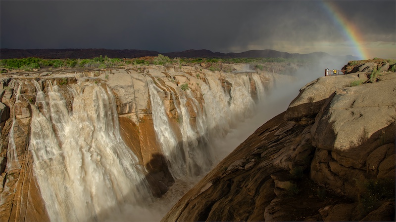 Willie Labuschagne - Augrabies floods scene