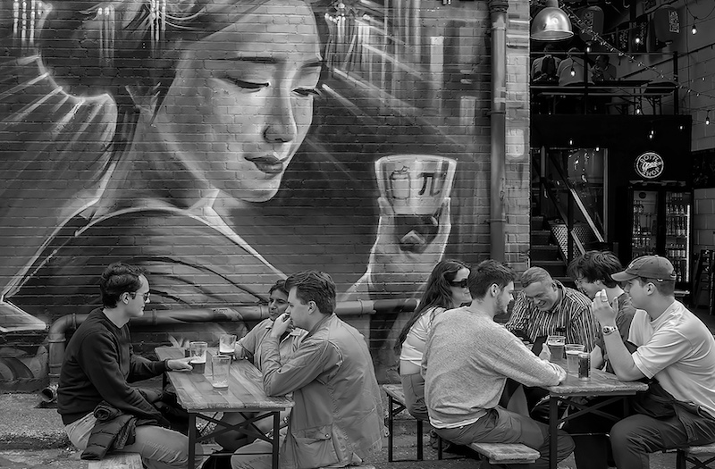 2501-David Wilson-Hermanus Photographic Society-Enprint Silver Medal-City Life Mono-Enprint Salon No 1 India-Where is the Saki