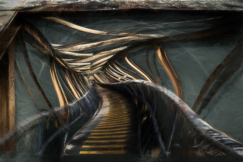 Knysna Photographic Society - Sonia Elliott - Fractured Frontier