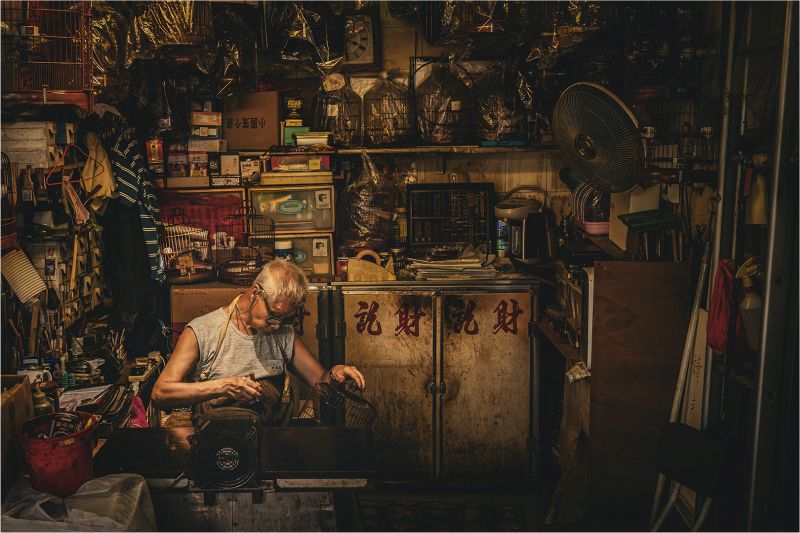 IPIP Photographic Club - Byron Kennedy - Hong Kong Bird Market