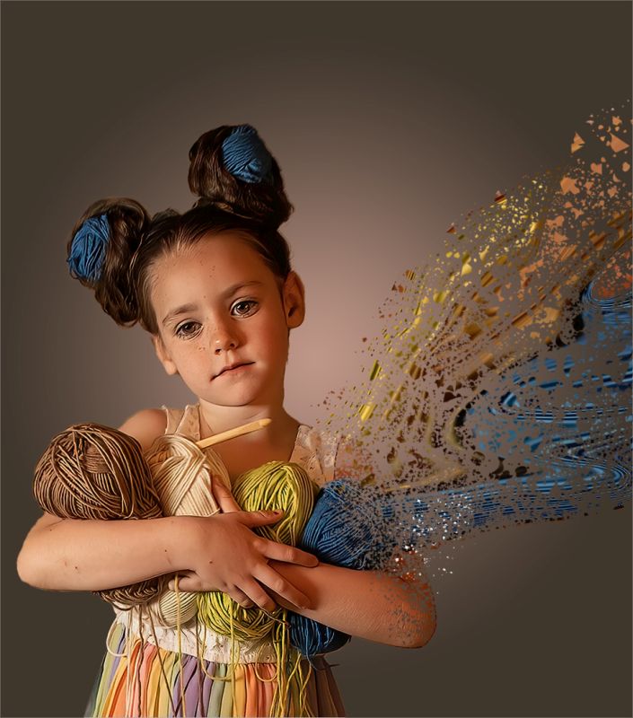 Janita Van Niekerk - Kosmos Fotografie Klub - Mixture of yarn