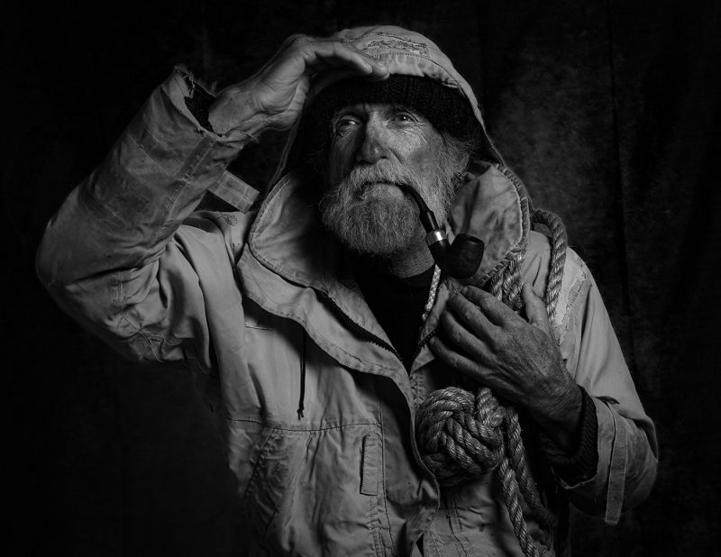 Quintus Heine - Tafelberg  Fotografieklub - Sailor in storm bw