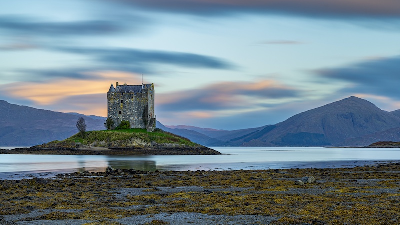 Hermanus Photographic Society - Phil Sturgess - First light at Castle Stalker