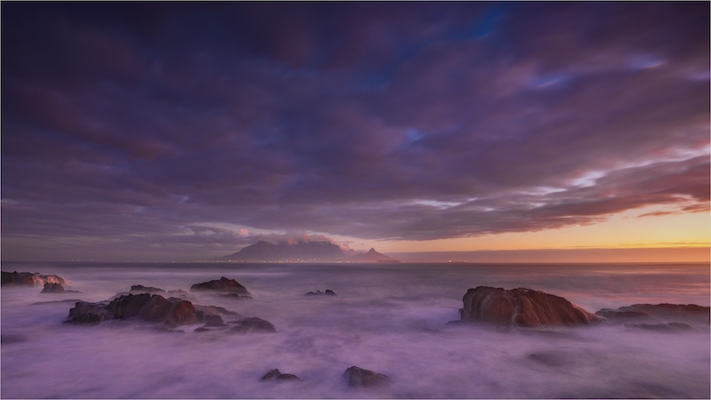 National Photographic Club - Francois Venter - Table Mountain Colour explosion