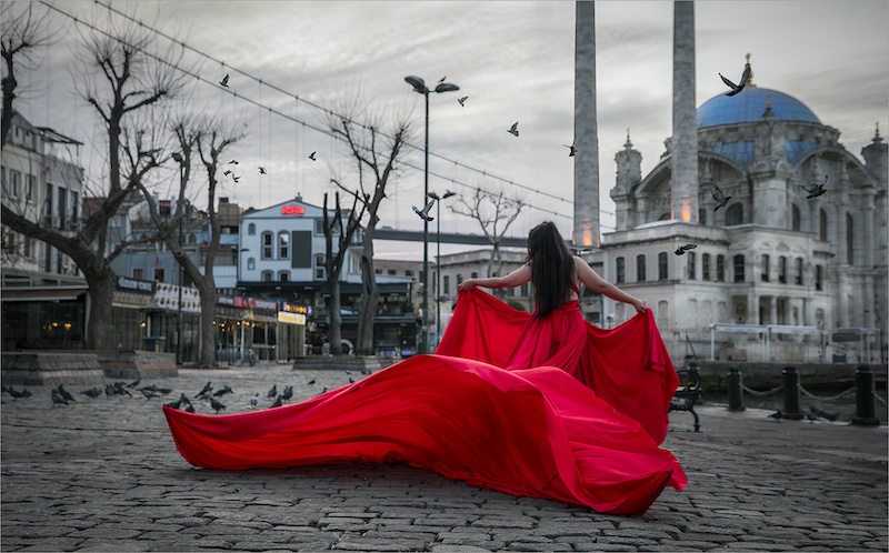 Brandpuntfotoklub - Sarie du Plessis - Istanbul guler in rooi sarie