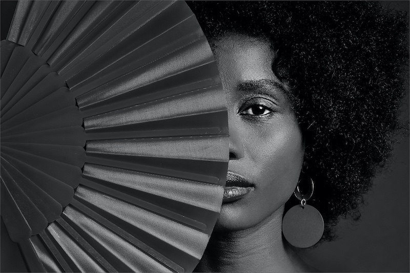 Category Winner - Open Monochrome - PSSA Silver Medal - The Mysterious Lady - Cynthia Uren - Southern Suburbs Camera Club