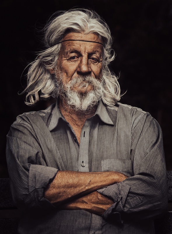 Club Medal-Portrats-Vic in colour- Wynand Lens-Maritzburg Camera Club