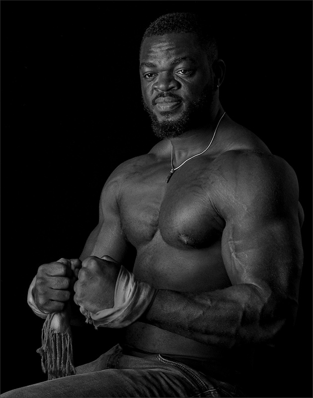 PSSA Silver Medal - Human Portraits Monochrome - Valdo in thought - Karin van der Mescht - Brandpuntfotoklub