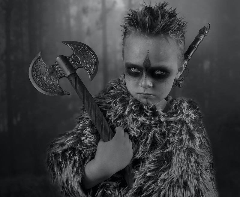 Randburg SIlver Medal - Open Monochrome - Little forest hunter - Ursula Baumann - Randburg Photo Club
