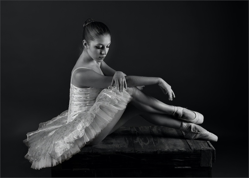SPC Silver Medal-Pretty ballerina 453-Open Mono-Laetitia Kenny-Edenvale Photography Club