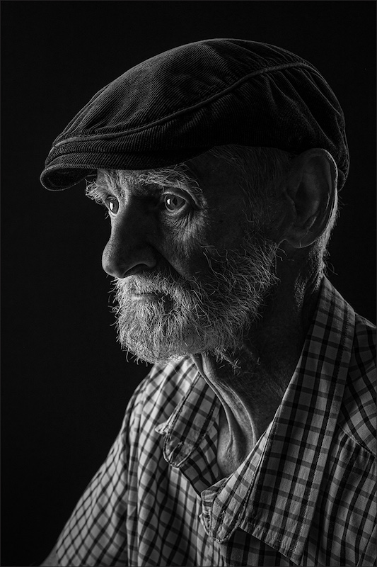 PSSA SILVER MEDAL-Portraiture-Oom Pieter 2402-Judy Joubert-Southern Suburbs Camera Club
