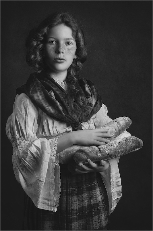 PSSA Silver Medal-Portraiture Mono-The Bread Makers Daughter -Vicki Street-Highway CC
