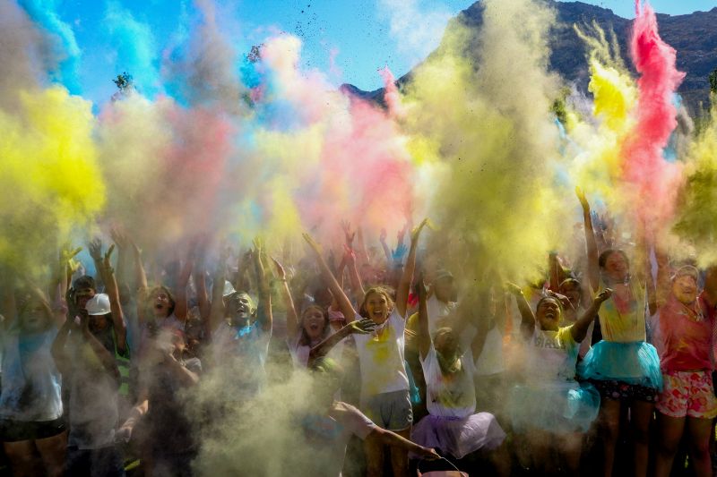 HM CCHOI Print -Exploding Colour-Ané Sauer from Charlie Hofmeyr HS