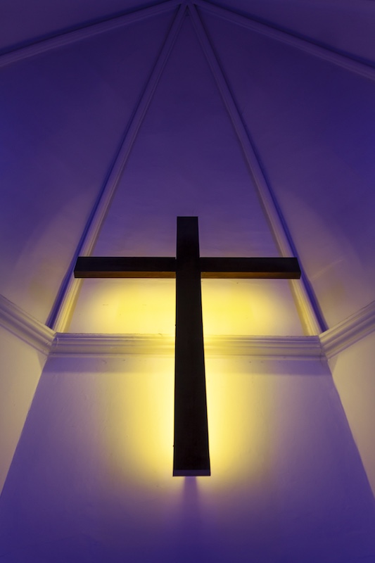 Open Colour-Candlelit Cross by Lwandle Vanqa from Queen's College Boys High School