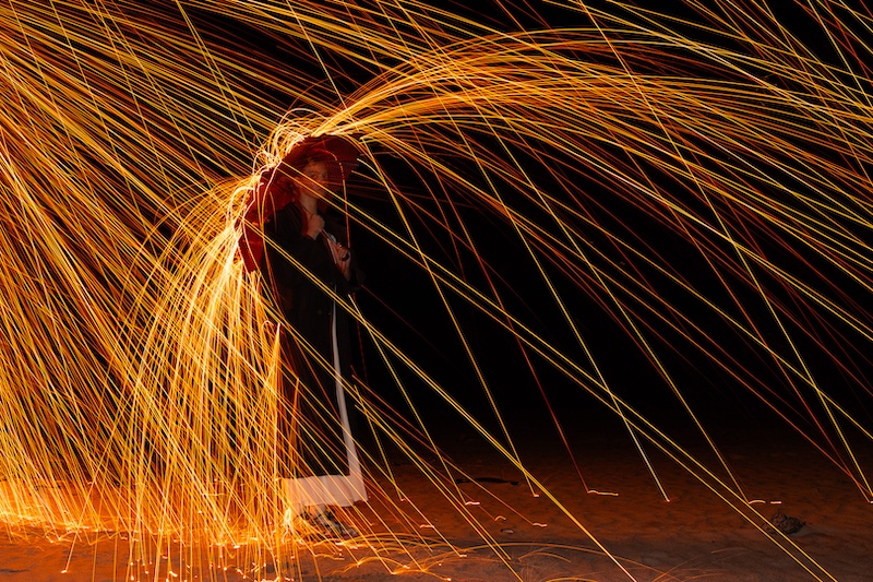 Open Colour-Stefan Botha with Rain of Fire from Hermies Photography Club