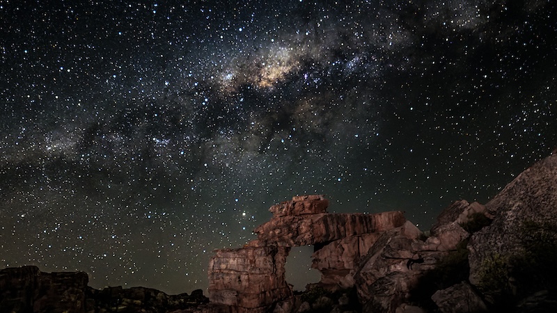2601-David Wilson-Hermanus Photographic Society-Ardour Salon-IIG Medal-Nature-Milky Way over Cederberg