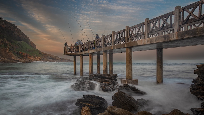Eden Photographic Society - George Rautenbach - Jetty at Vic Bay.