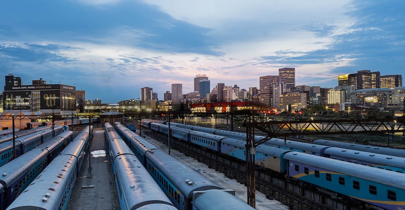 Edenvale Photographic Club - John Hoksing - Jhb city scape before sunrise