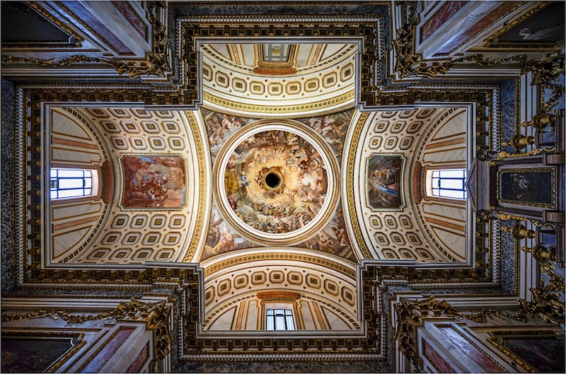 Cape Town Photographic Society - Joyce Goldschmidt - Baroque ceiling Valencia