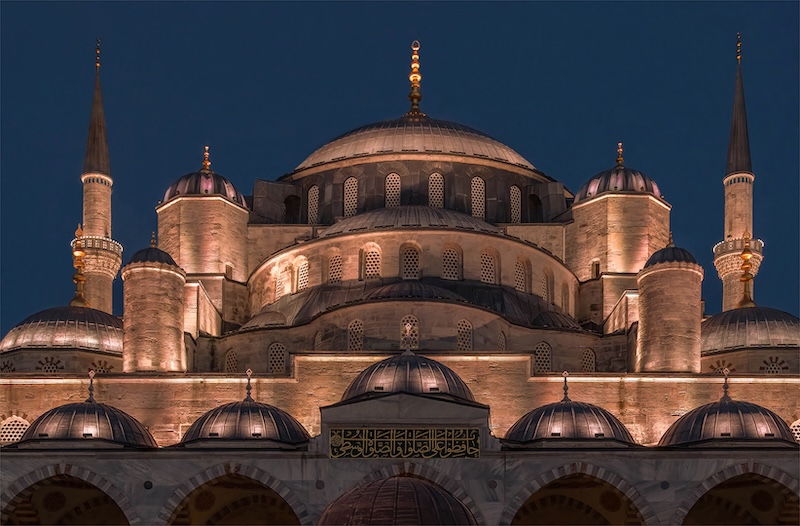 Eden Photographic Society - Carien Kruger - Blue Mosque at Blue hour