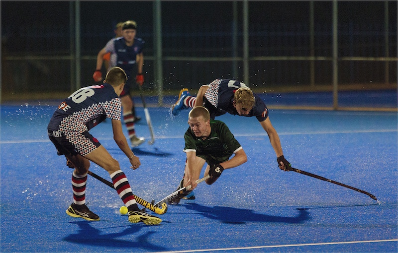 PSSA Bronze Medal-Photo Journalism and Sport-Hockey Dive-Jeanine du Rand-Centurion Camera Club